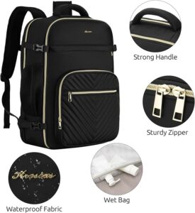 krosias travel backpack for women